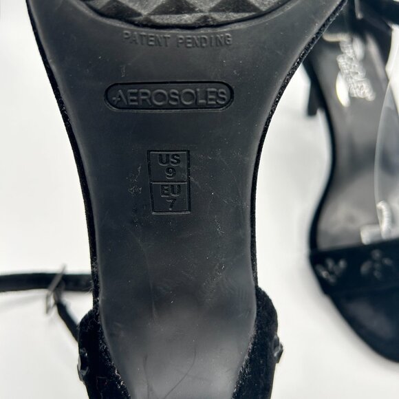Aerosoles Velvet Strappy Heels - Picture 12 of 12